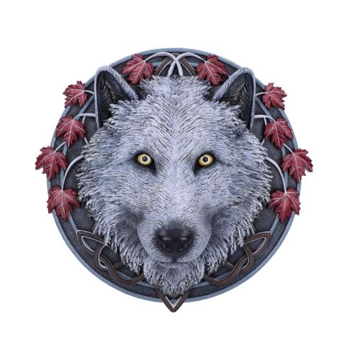 Guardian of the Fall Wall Plaque (LP) 29cm Wolves Sale Items