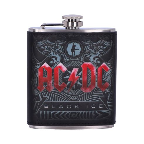 ACDC Black Ice Hip Flask Band Licenses Band Merch Product Guide