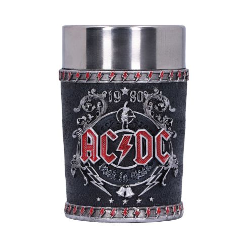 ACDC Back in Black Shot Glass 8.5cm Band Licenses Gifts Under £100