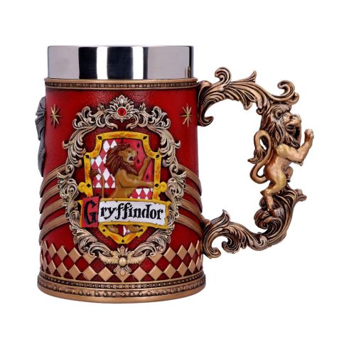 Harry Potter Gryffindor Collectible Tankard 15.5cm Fantasy Christmas Gift Guide Drinkware