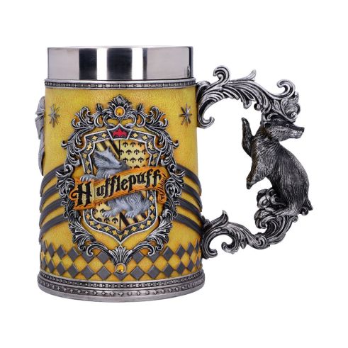 Harry Potter Hufflepuff Collectible Tankard 15.5cm Fantasy Christmas Gift Guide Drinkware