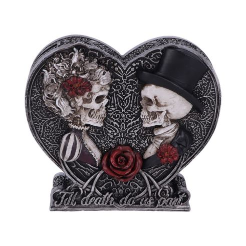 Till Death Do Us Part Money Box 17.1cm Skeletons Gifts Under £100