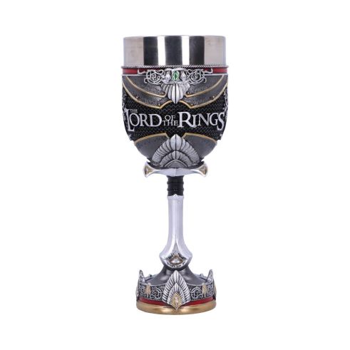 Lord of the Rings Aragorn Goblet 19.5cm Fantasy Christmas Gift Guide Drinkware