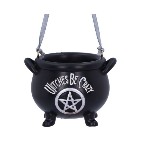 Witches Be Crazy Hanging Ornament 6.1cm Witchcraft & Wiccan Sale Items