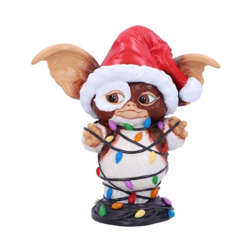 Gremlins Gizmo in Fairy Lights 13cm Fantasy Christmas Gift Guide Figurines