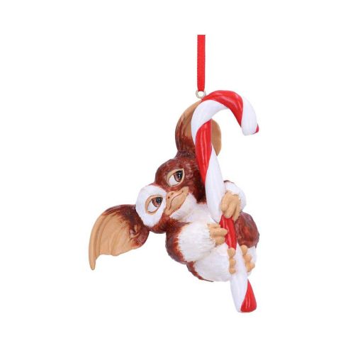 Gremlins Gizmo Candy Cane Hanging Ornament 11cm Fantasy Christmas Gift Guide Hanging Ornaments