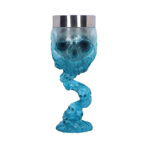 Soul Spirit Water Goblet (Blue) 19.3cm Skulls New Arrivals