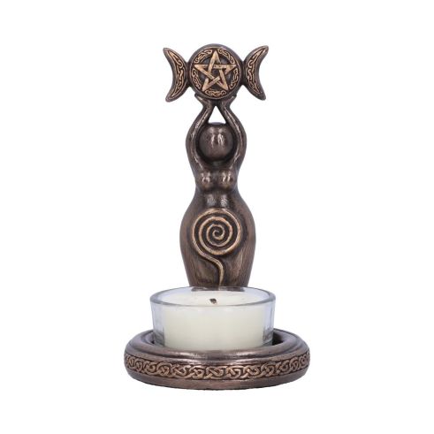 Triple Goddess Tea Light 12cm Maiden, Mother, Crone September Flash Sale 2024 | Incense and Tealights