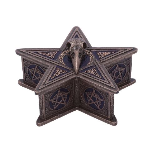 Pentagram Raven Box 16.5cm Ravens Summer Sale 2024