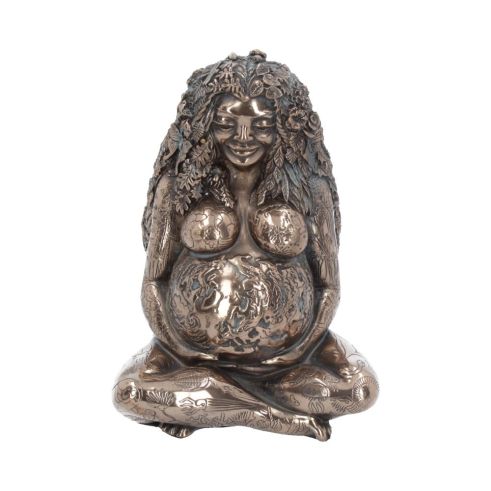 Mother Earth by Oberon Zell Bronze 17.5cm History and Mythology September Flash Sale 2024 | Wiccan & Fantasy