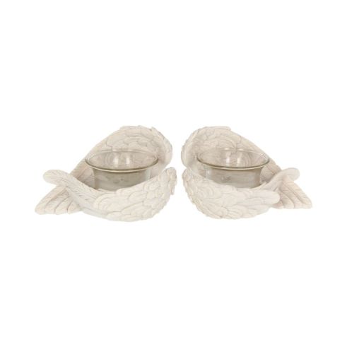 Angel Wings Tealights 8cm (set of 2) Angels Last Chance to Buy