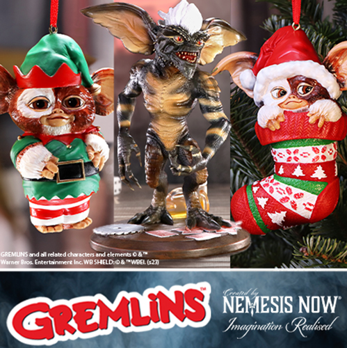 Nemesis Now Festive Hanging Ornaments | Gremlins Collection