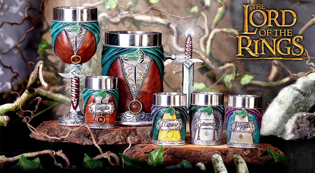 Festive Giftware | Lord of the Rings Hobbit Shot Glass Set